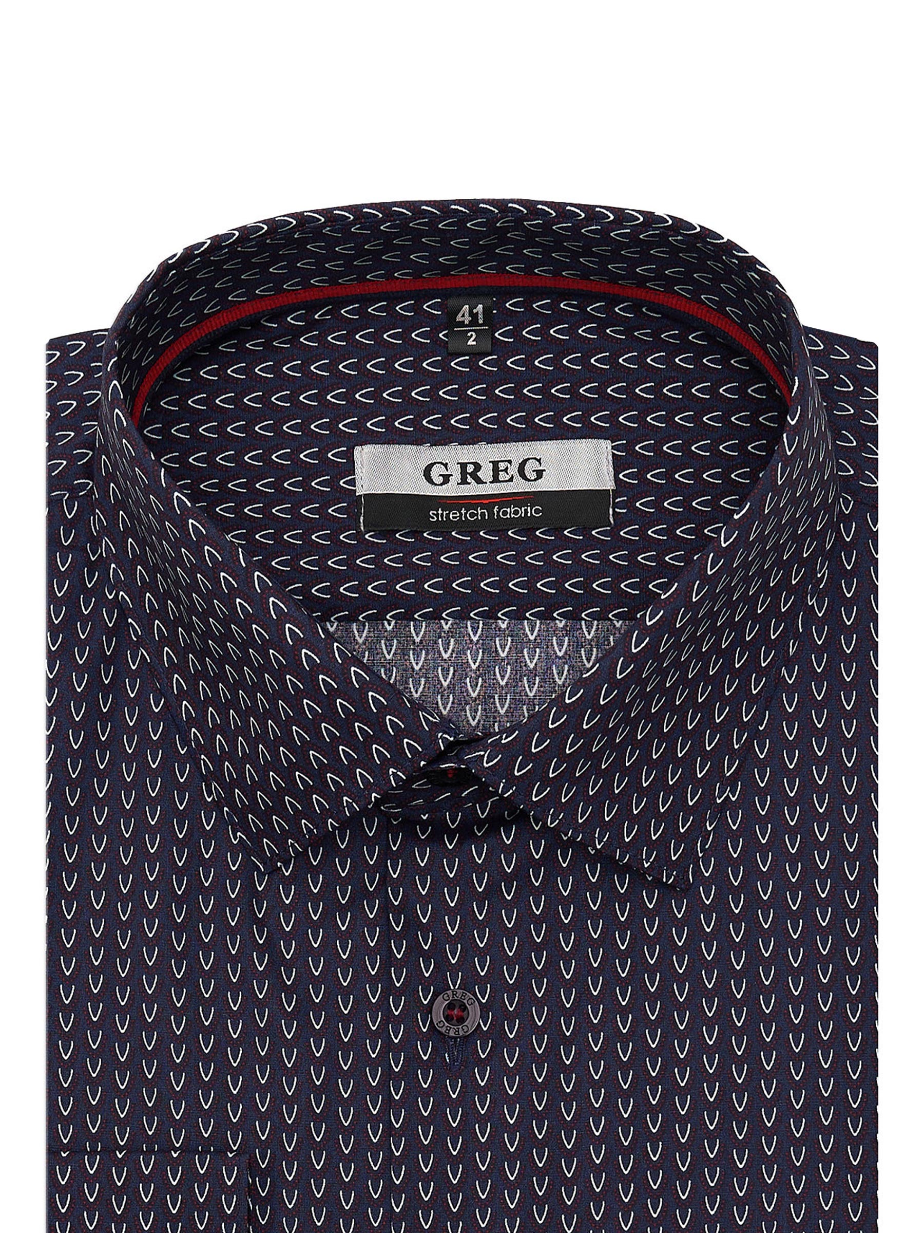 223/237/3089/ZN/1p STRETCH Сорочка мужская длинный рукав