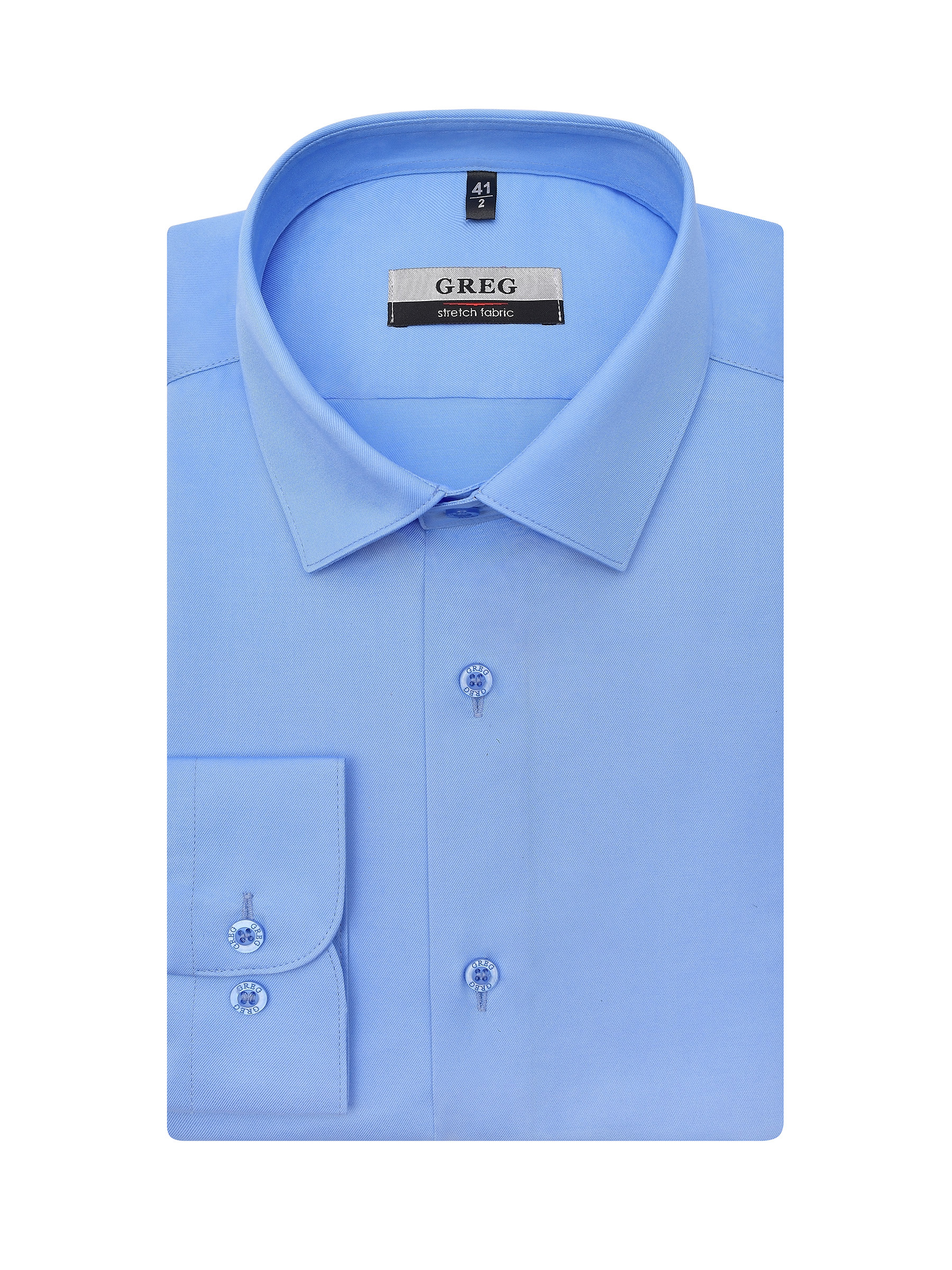 223/237/1351/SZR STRETCH Сорочка мужская длинный рукав