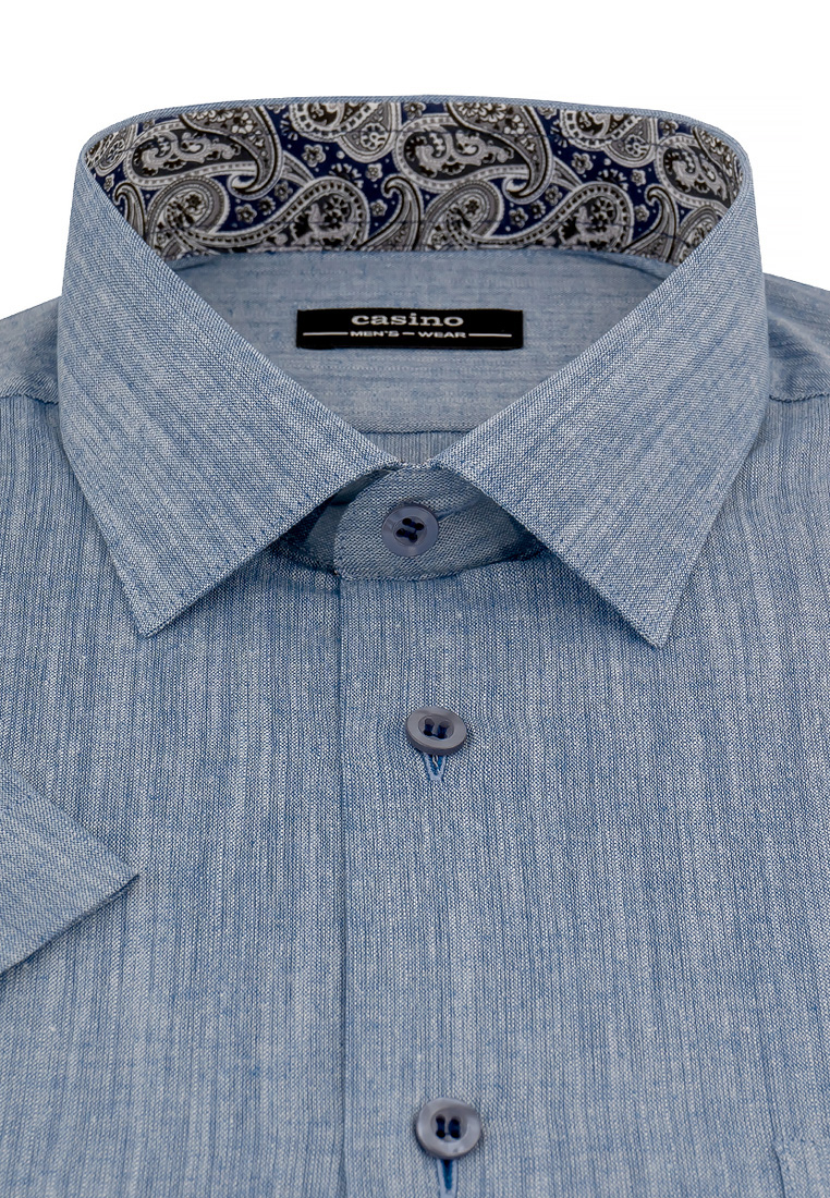 c230/051/FLOR/1 Сорочка мужская короткий рукав