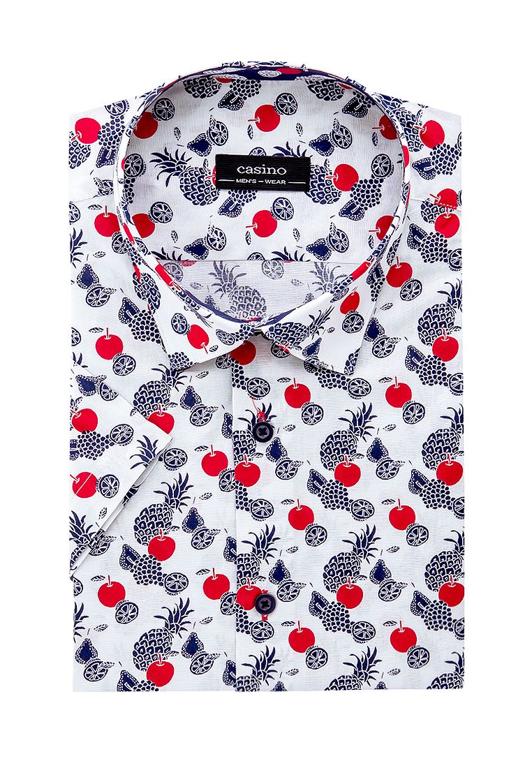 c123/05/12864/Z/C/1 Сорочка мужская короткий рукав