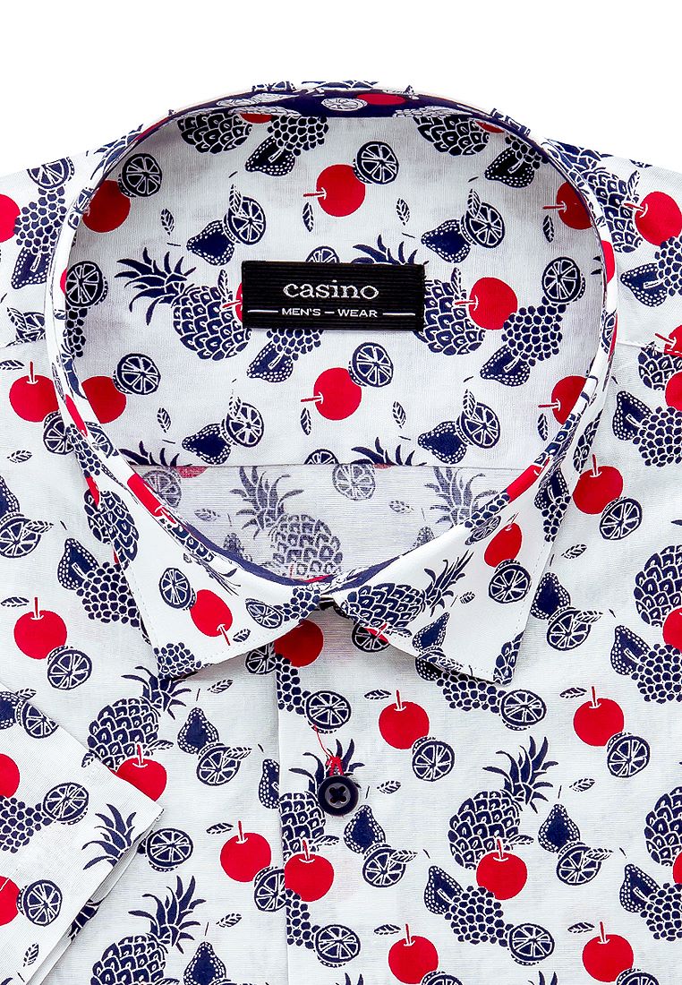 c123/05/12864/Z/C/1 Сорочка мужская короткий рукав