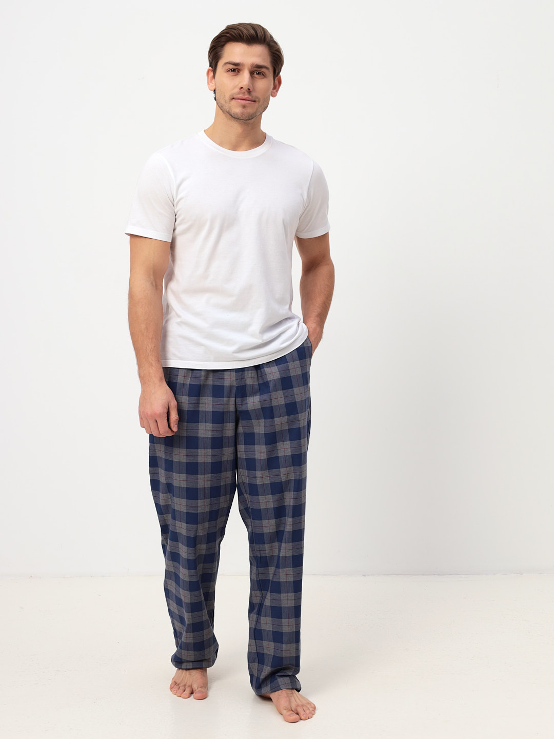 GH-171-2319-синий Брюки мужские