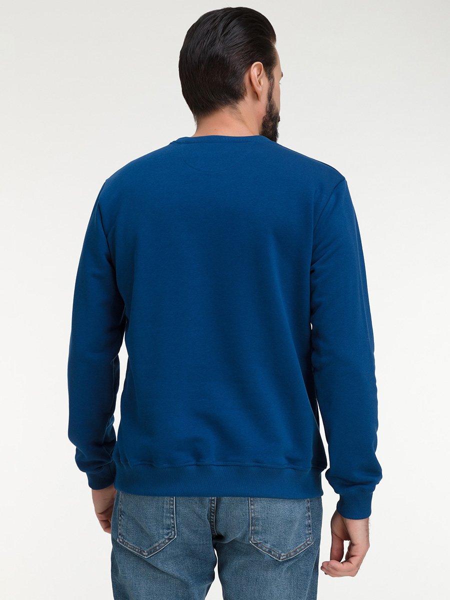 G121-OZ03-2020_R (синий) Свитшот мужской