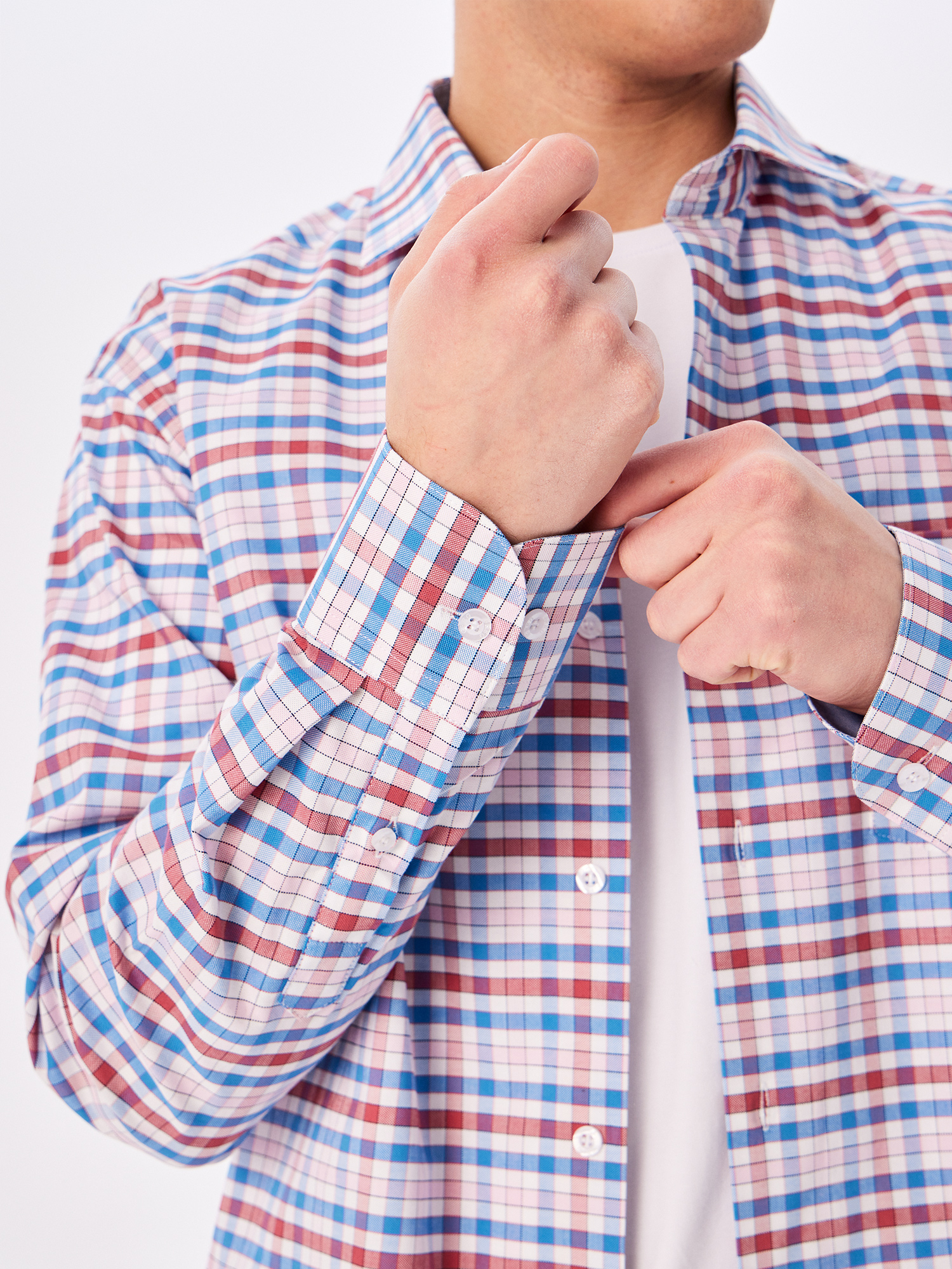 265/117/1166/1p STRETCH Сорочка мужская длинный рукав