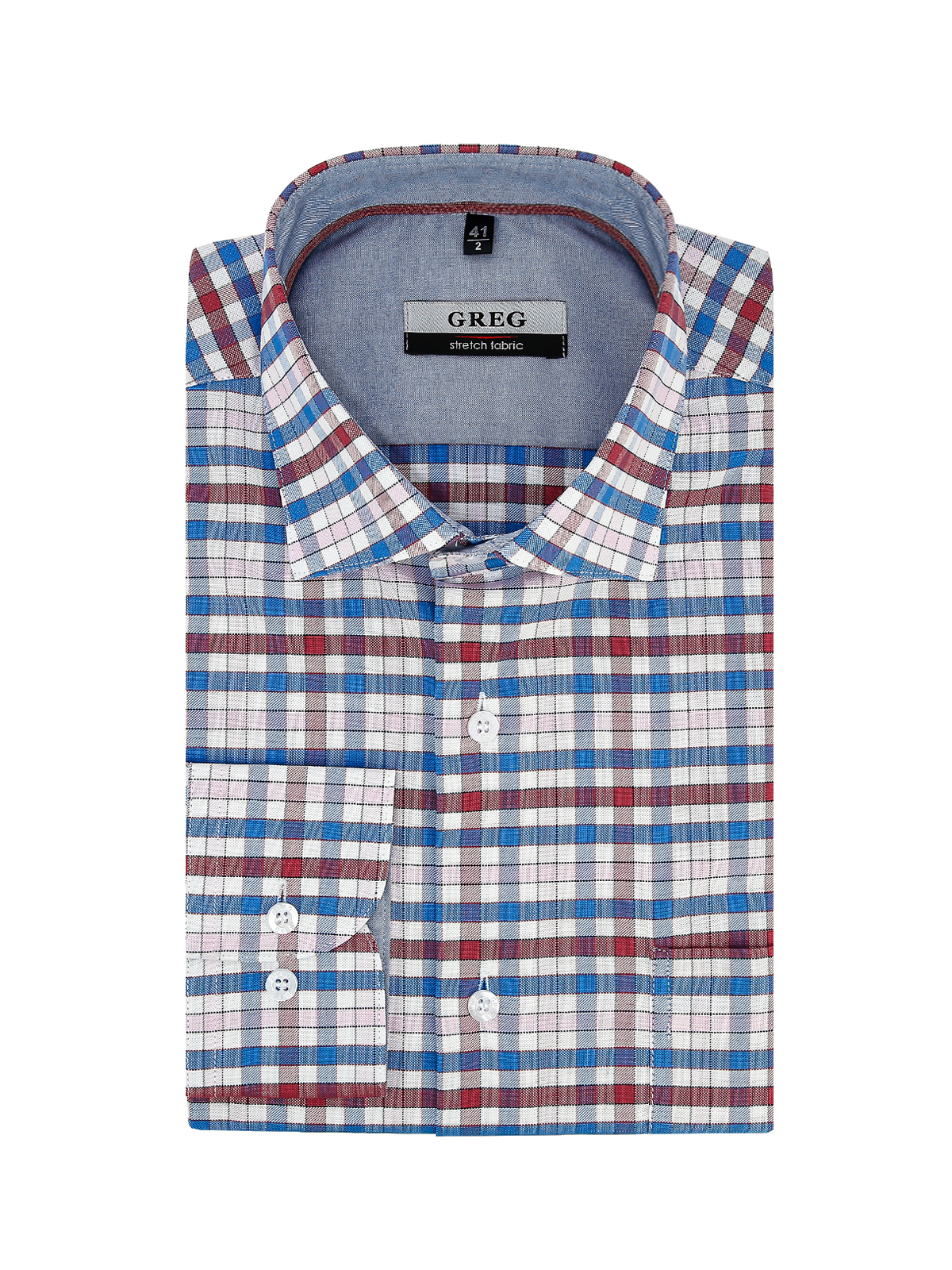 265/117/1166/1p STRETCH Сорочка мужская длинный рукав