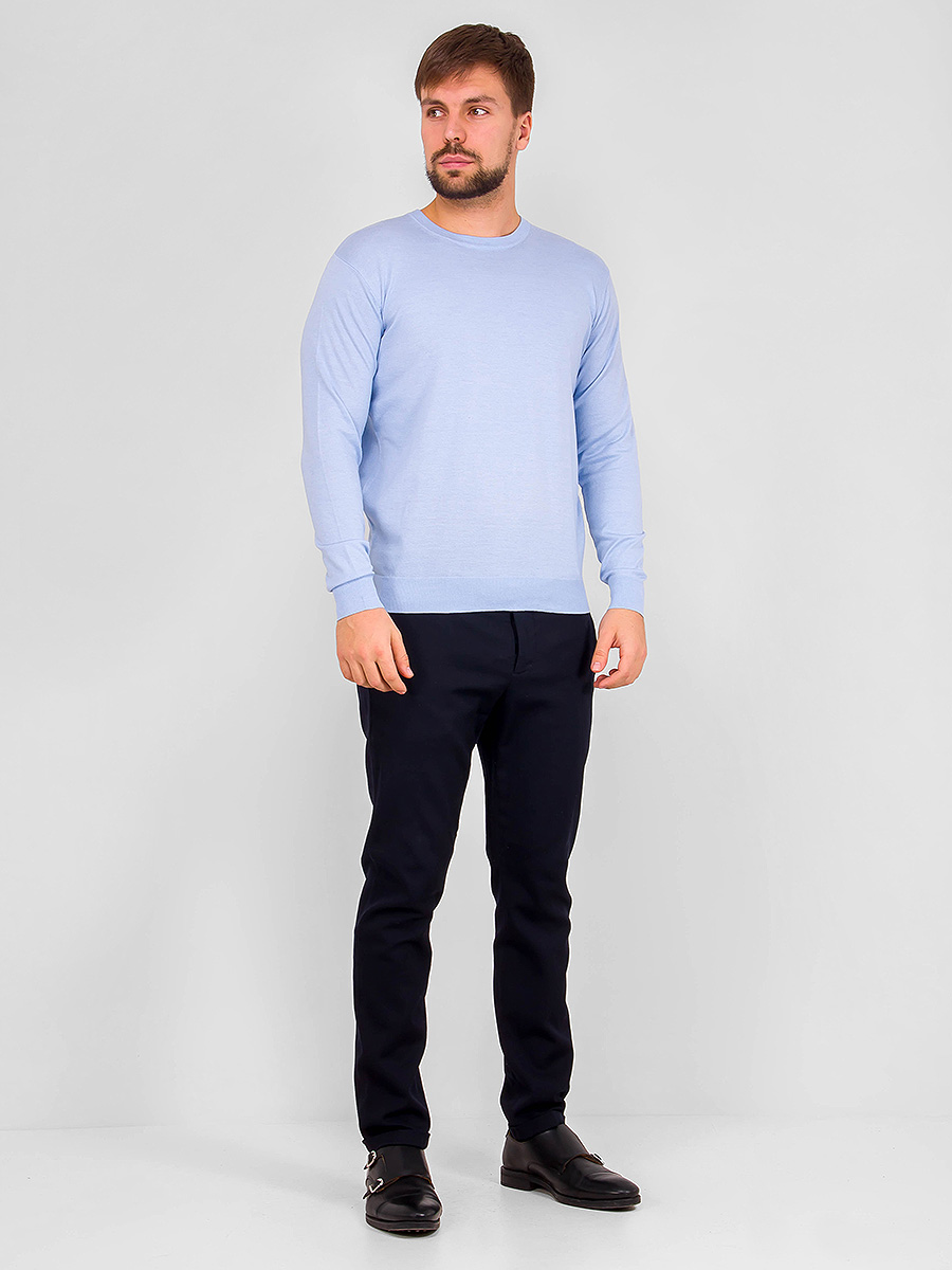 G121-AC270 (серебро) Джемпер мужской