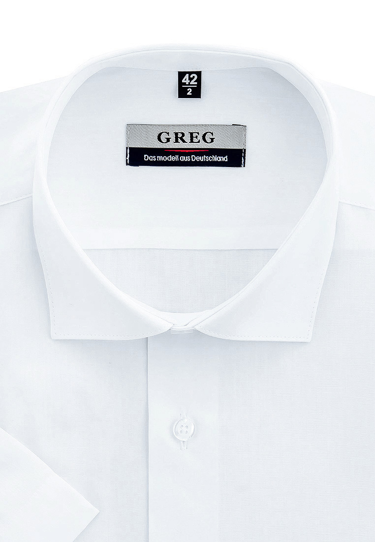 100/109/WHITE/Z Сорочка мужская короткий рукав