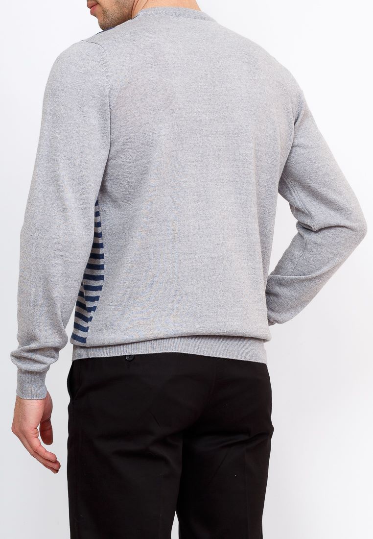 G121-1-DP-VGX06 (св.серый) Джемпер мужской