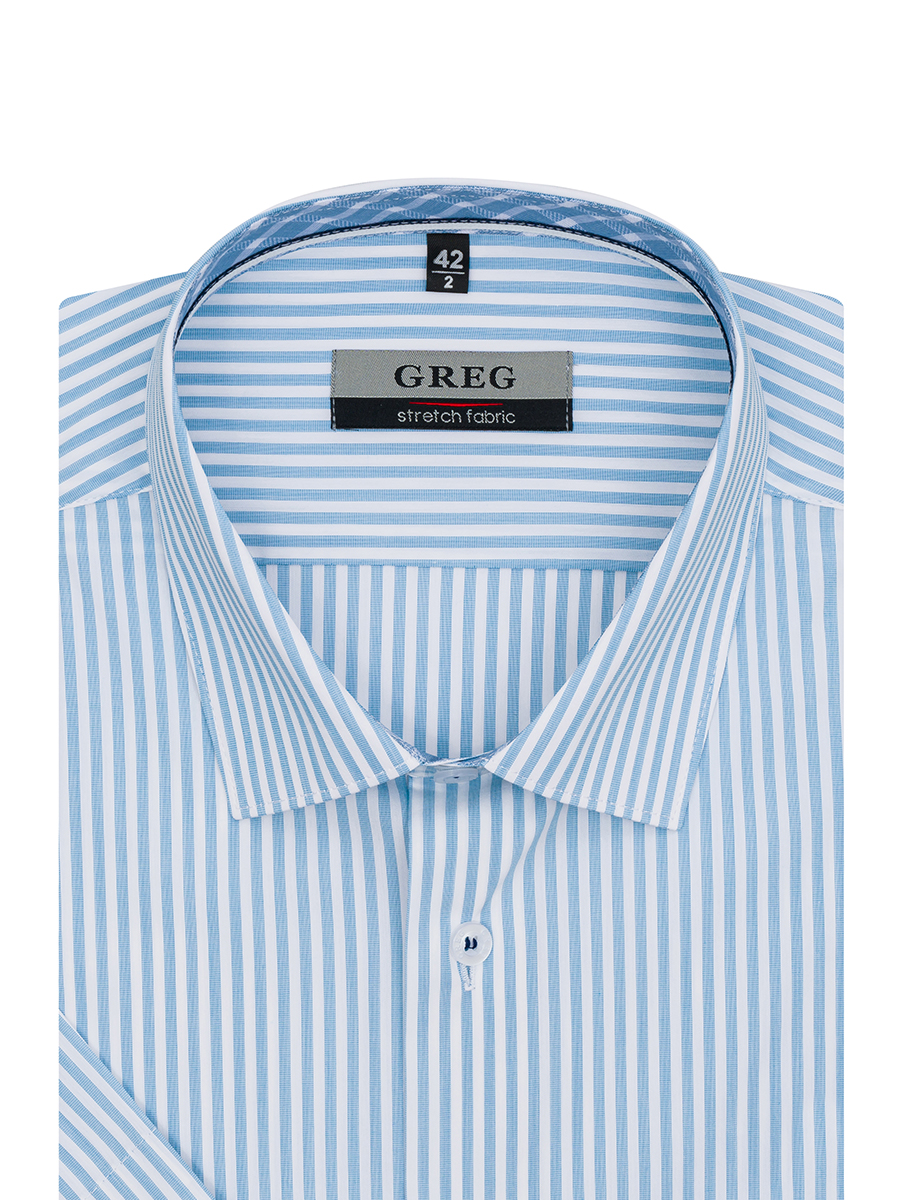 211/207/0226/Z/1p STRETCH Сорочка мужская короткий рукав