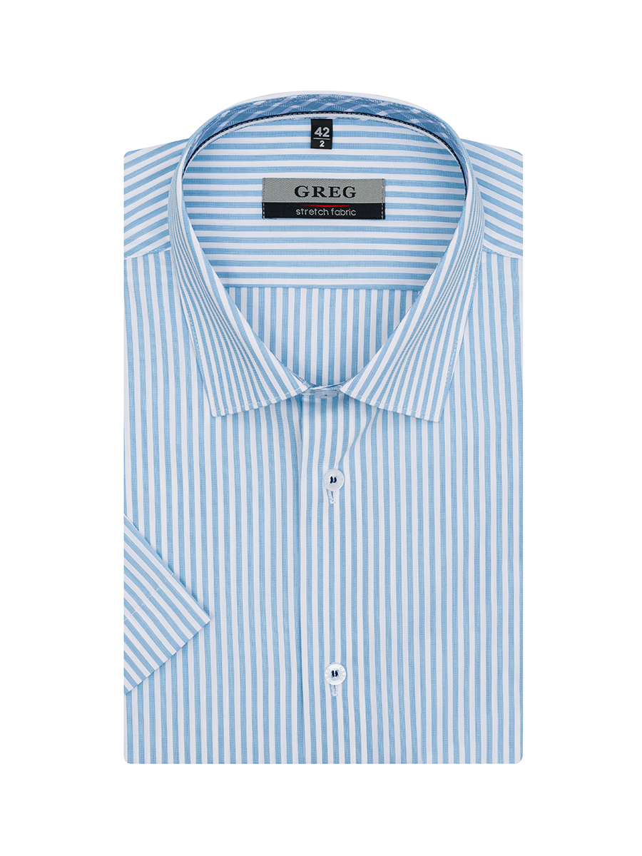 211/207/0226/Z/1p STRETCH Сорочка мужская короткий рукав