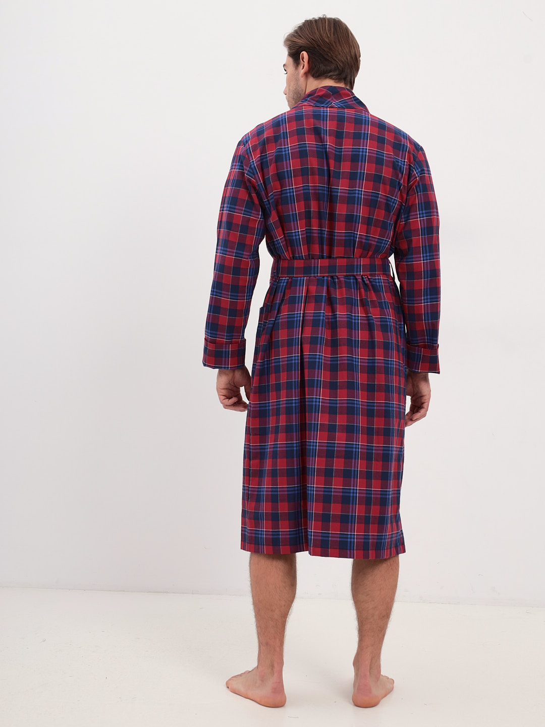 GH-170-4604-красный Халат муж.