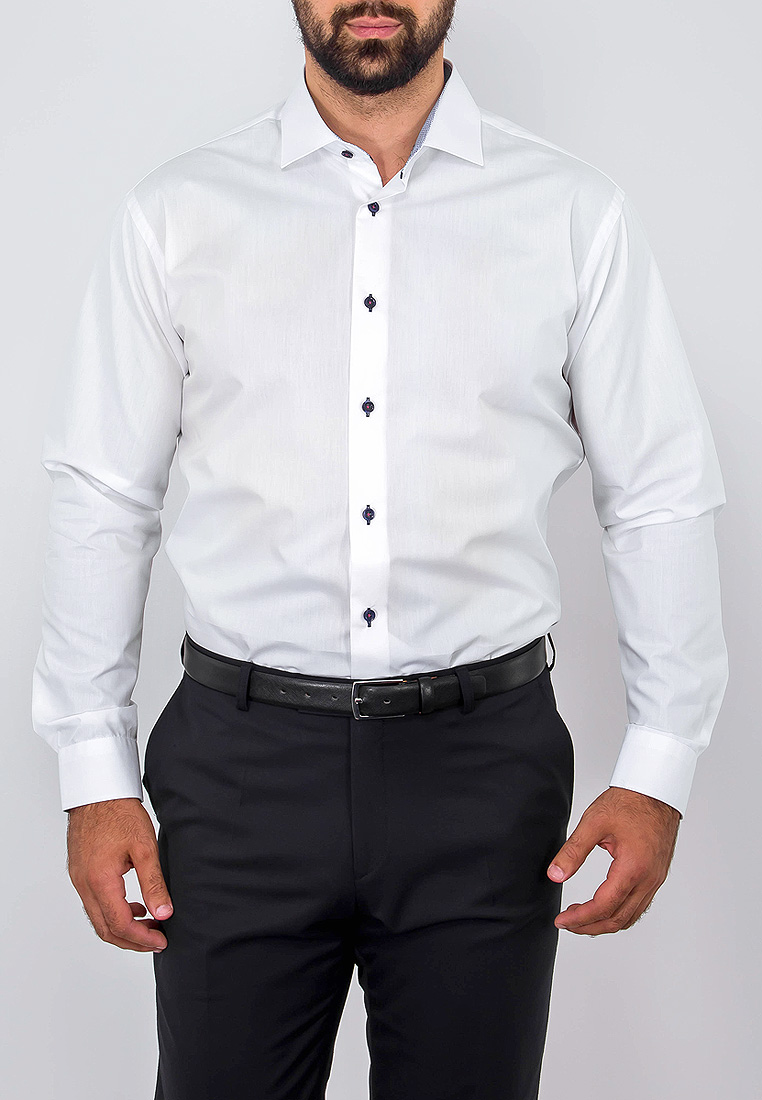 100/139/WH/Z/2p Сорочка мужская длинный рукав