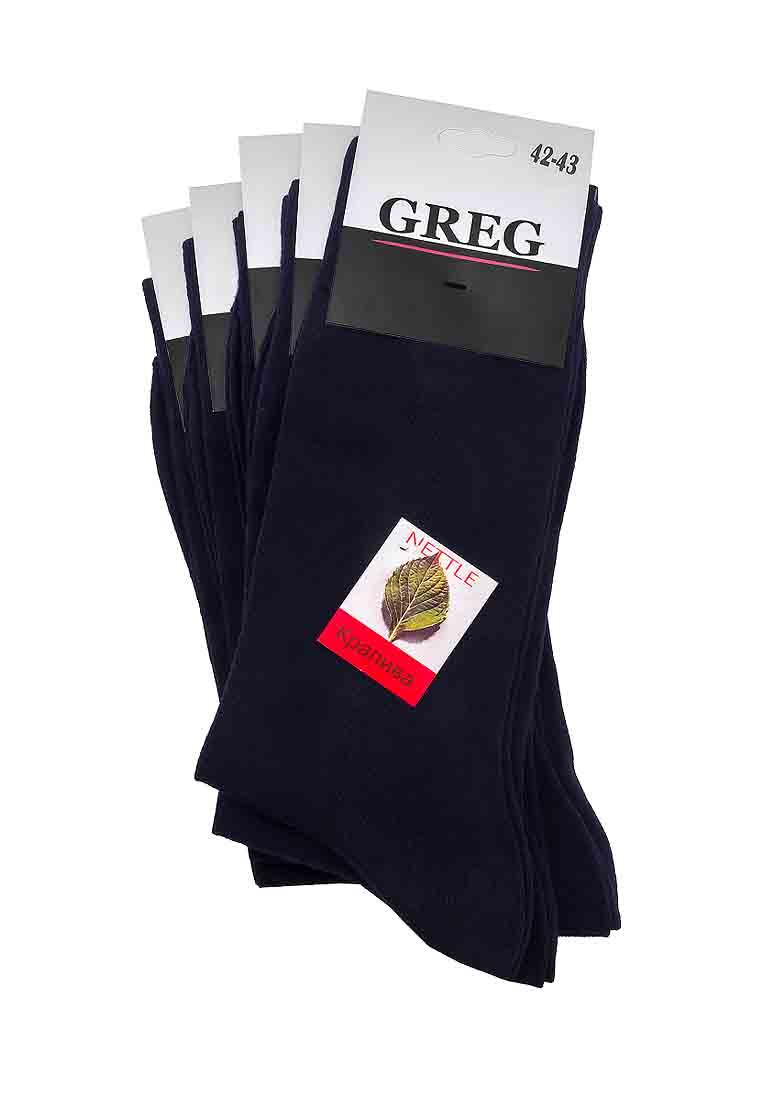 G-9/04 т.синий Носки мужские (в упаковке 5 пар)
