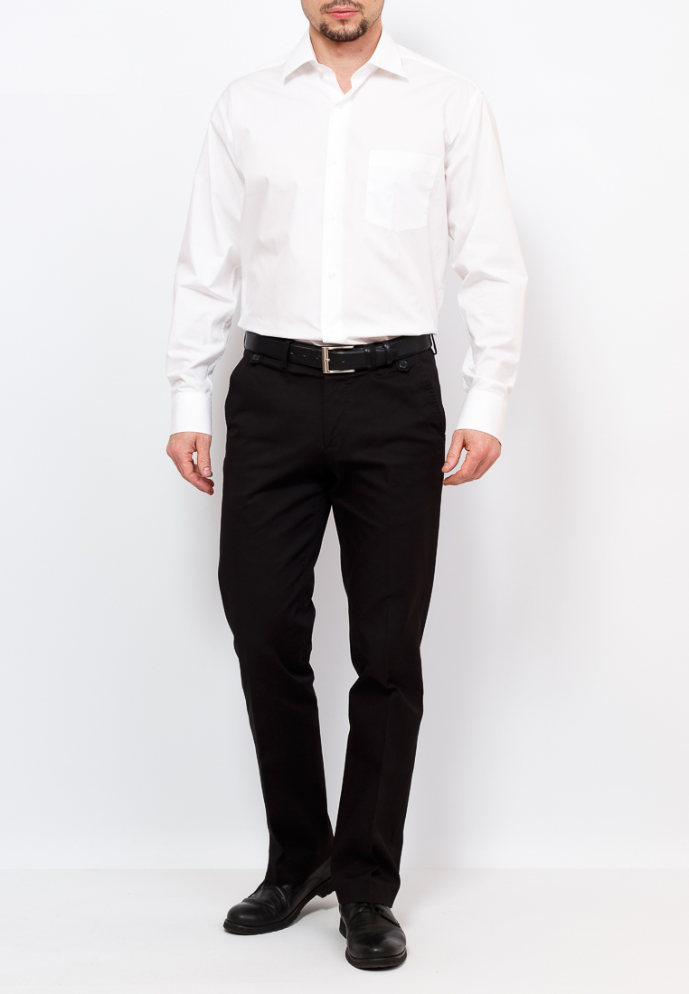 Gb100/311/WHITE Сорочка мужская длинный рукав