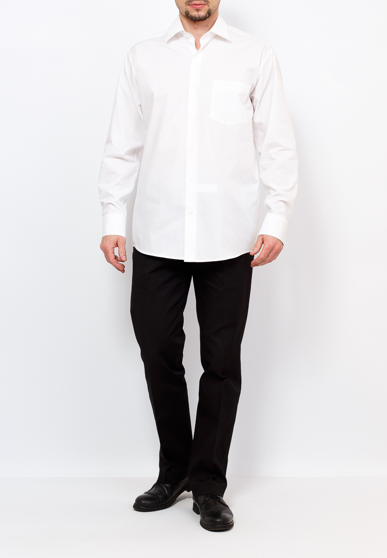 Gb100/311/WHITE Сорочка мужская длинный рукав