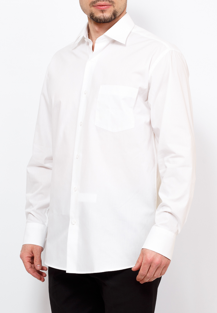 Gb100/311/WHITE Сорочка мужская длинный рукав