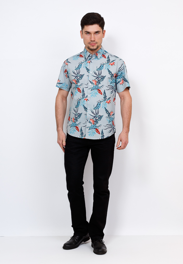 c323/05/5892/Z/C/1 Сорочка мужская короткий рукав