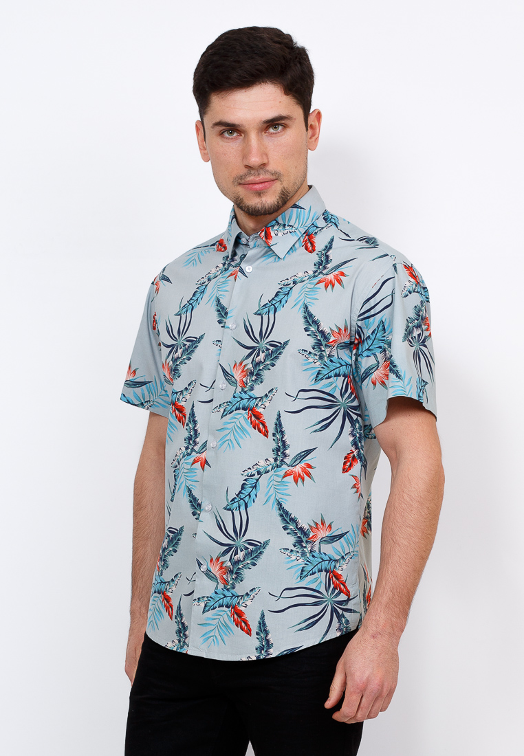 c323/05/5892/Z/C/1 Сорочка мужская короткий рукав