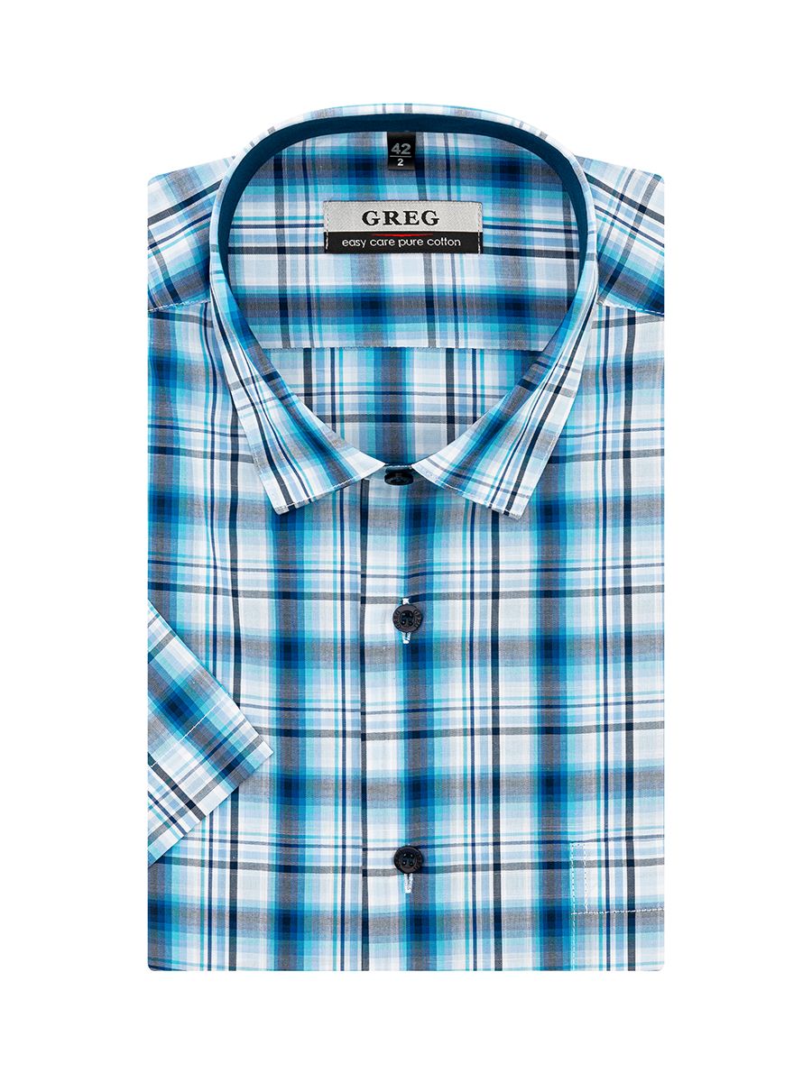 225/201/4229/C/1_V Сорочка мужская короткий рукав