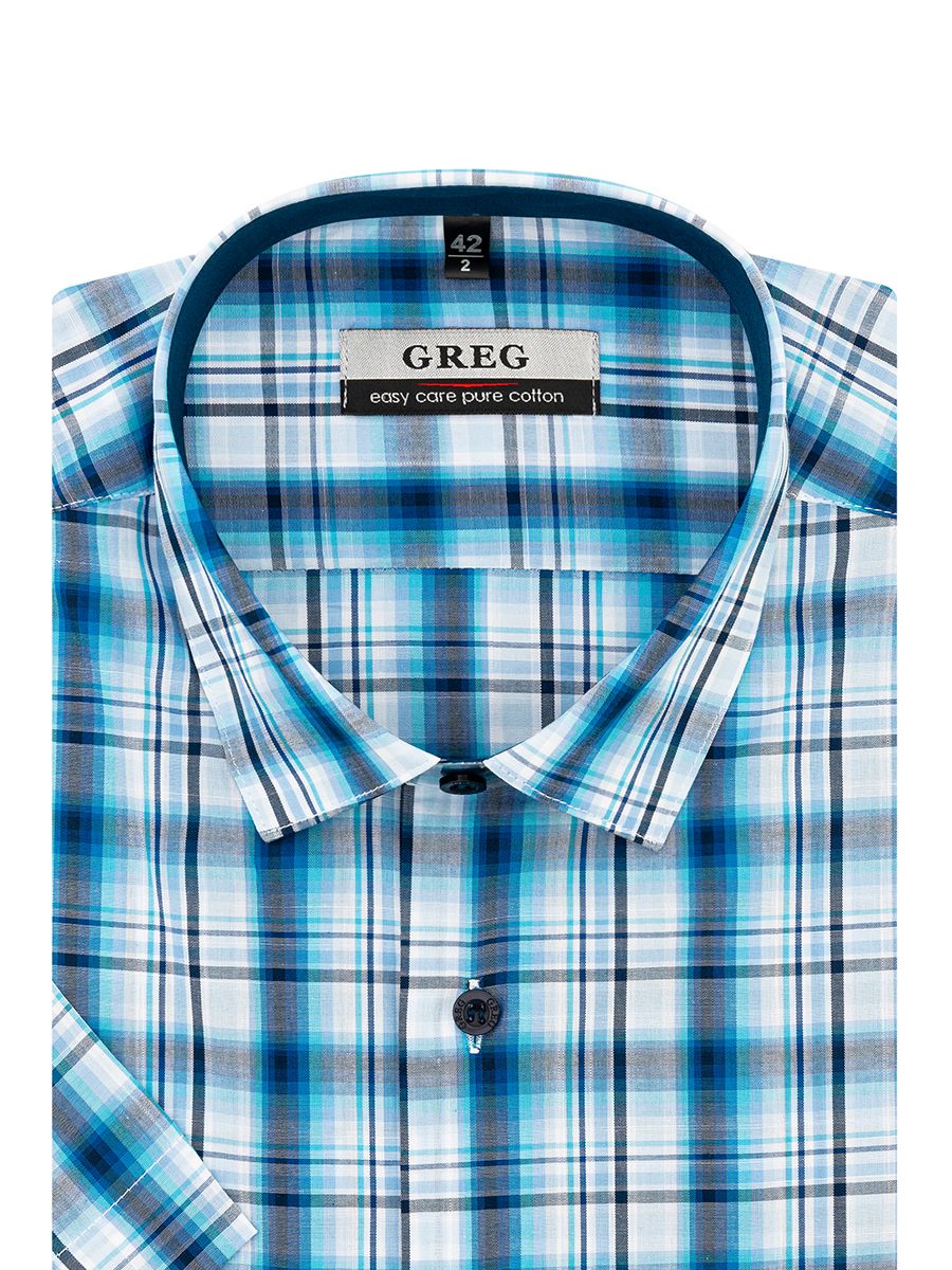 225/201/4229/C/1_V Сорочка мужская короткий рукав