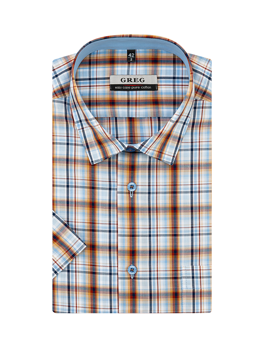 265/201/4229/C/1 Сорочка мужская короткий рукав