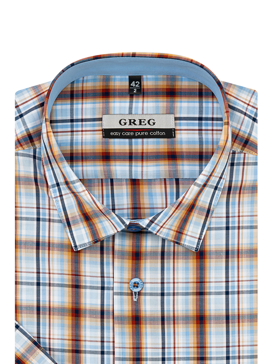 265/201/4229/C/1 Сорочка мужская короткий рукав