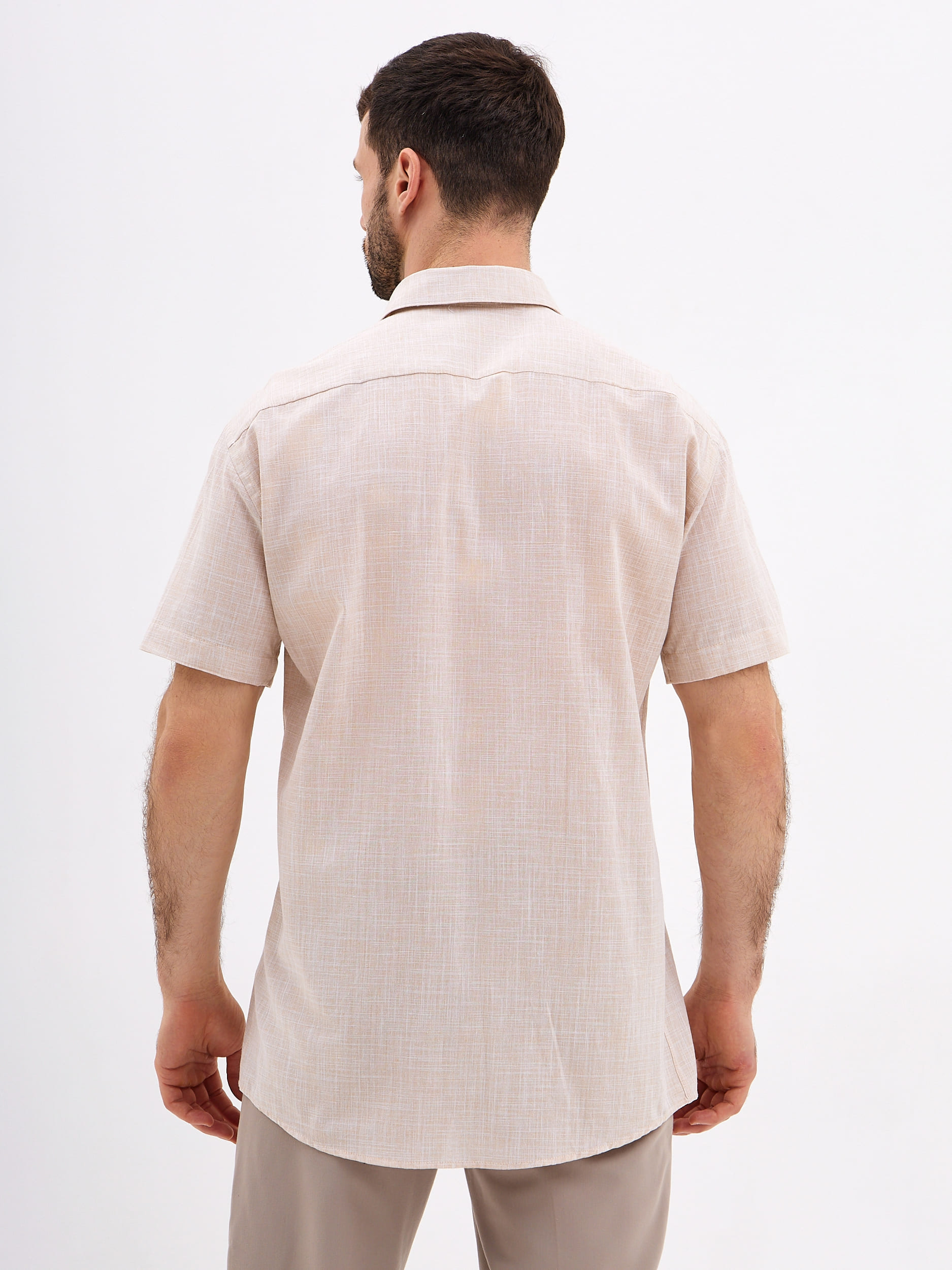 513/201/FL/Z/1p Сорочка мужская короткий рукав