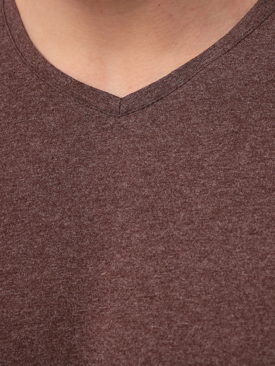 G146-KM-UT2757 (коричневый м.) Футболка мужская короткий рукав