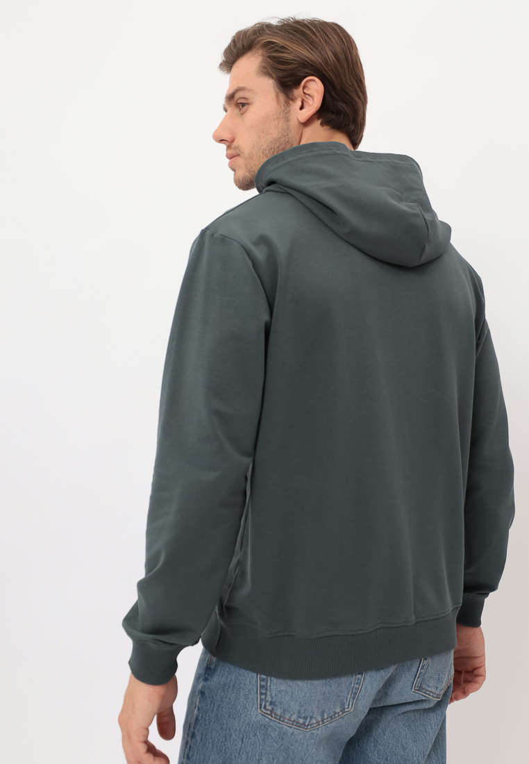 G173-OZ02-2020 (т.изумруд) Худи мужское