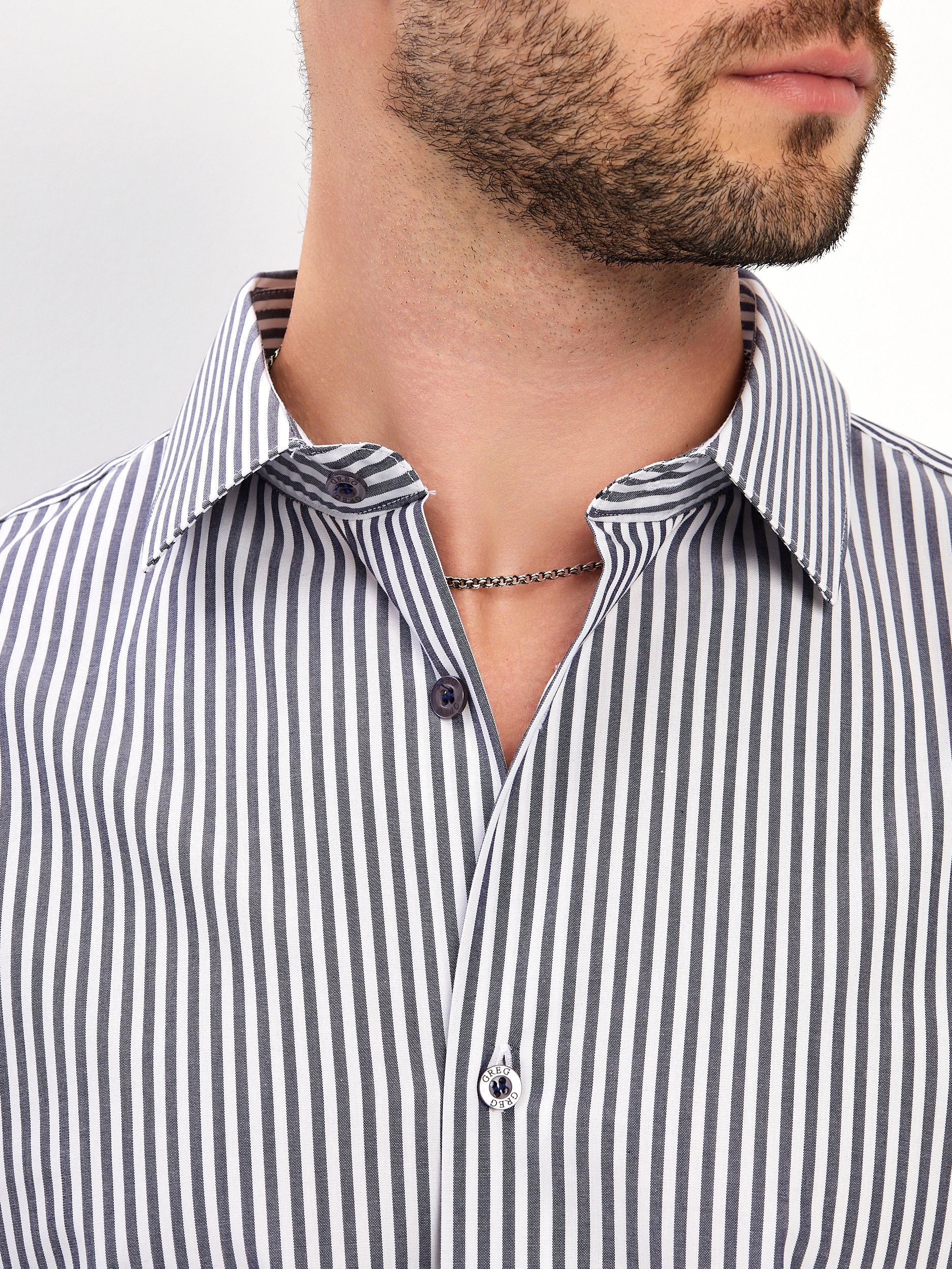 131/237/0243/ZN/1p STRETCH_V Сорочка мужская длинный рукав