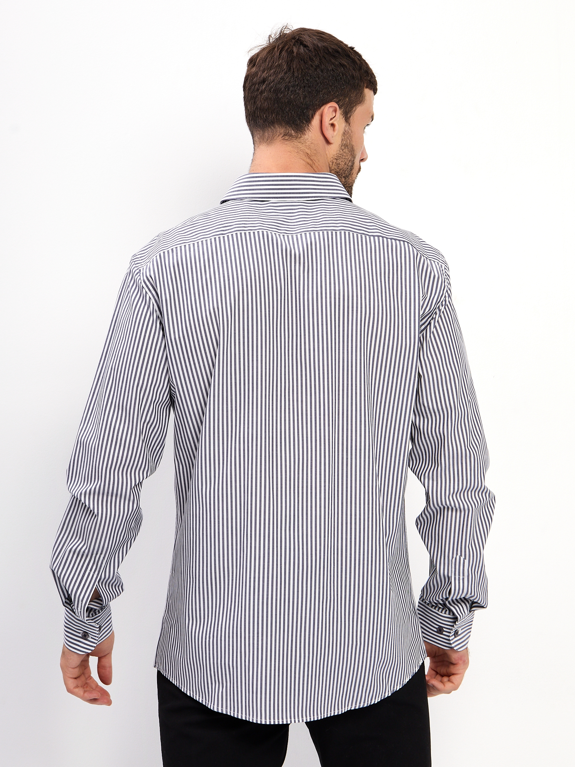 131/237/0243/ZN/1p STRETCH_V Сорочка мужская длинный рукав