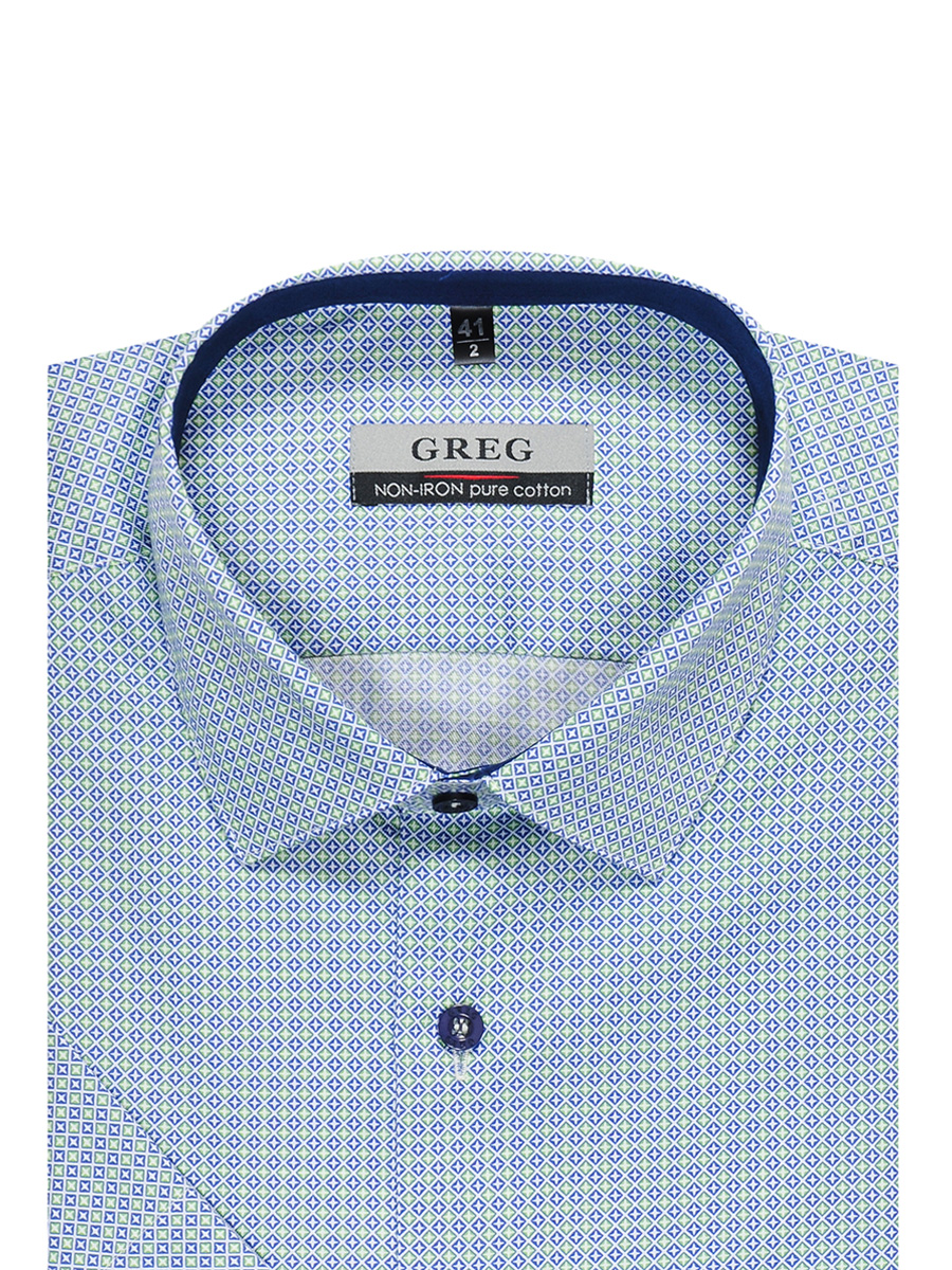 243/201/3603/C/1 Сорочка мужская короткий рукав