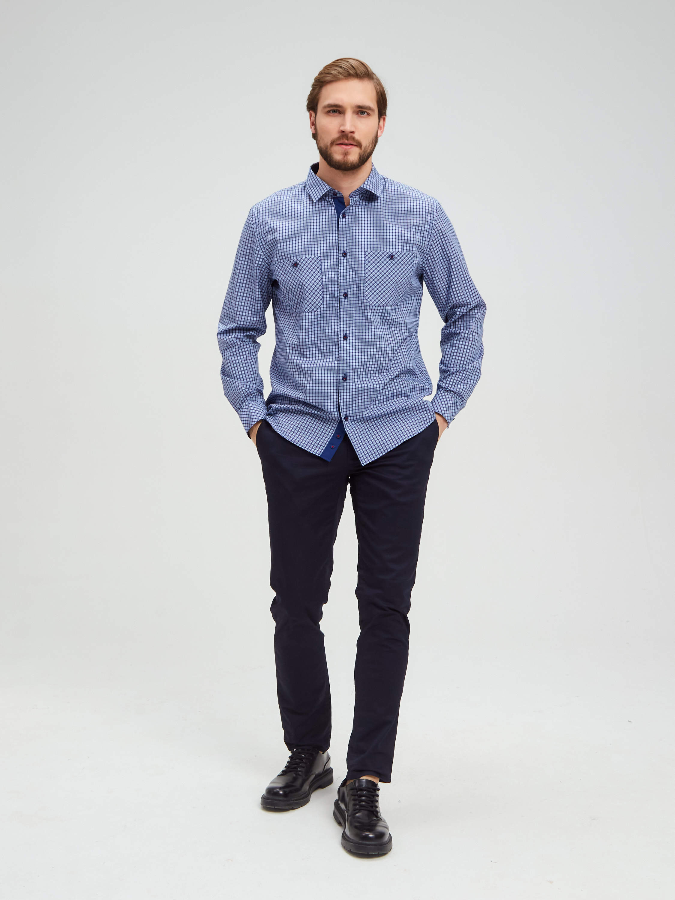 S225/231/2012/ZN/1p_V Сорочка мужская длинный рукав