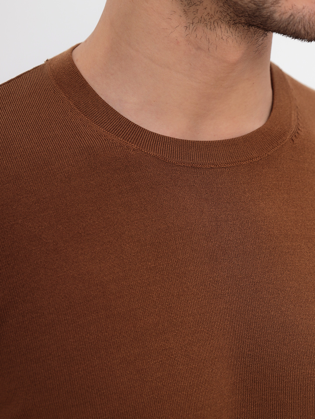 G121-T082 (орех) Джемпер мужской