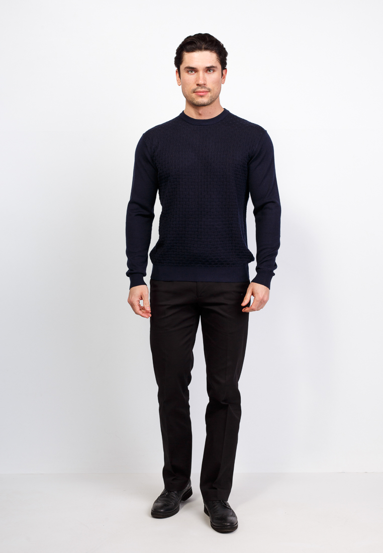 G121-Матрица (т.синий) Джемпер мужской