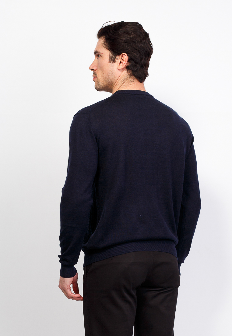 G121-Матрица (т.синий) Джемпер мужской