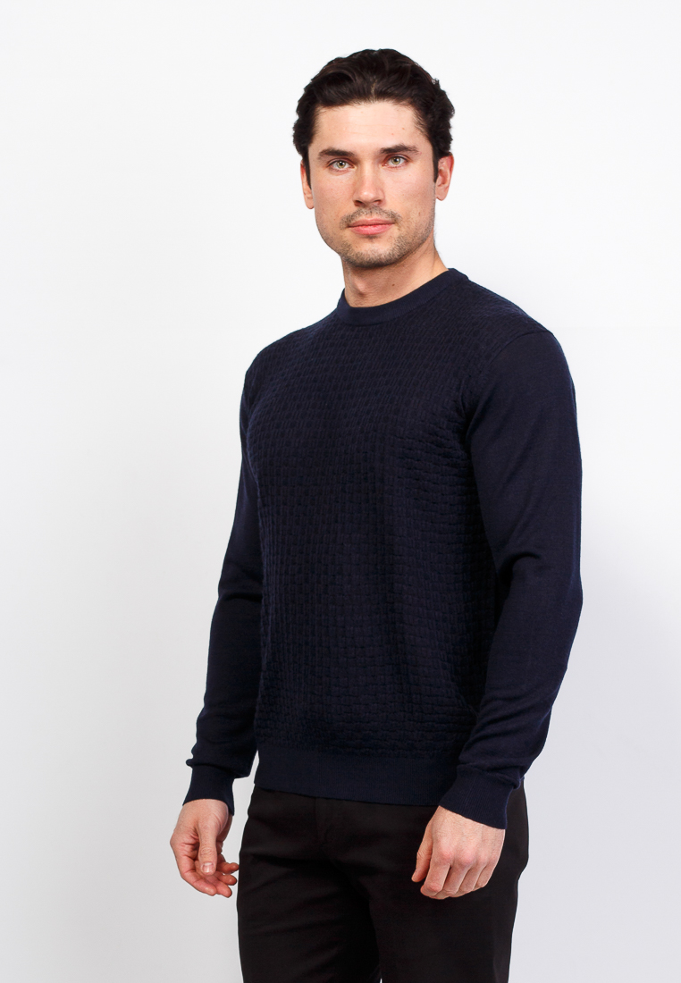 G121-Матрица (т.синий) Джемпер мужской