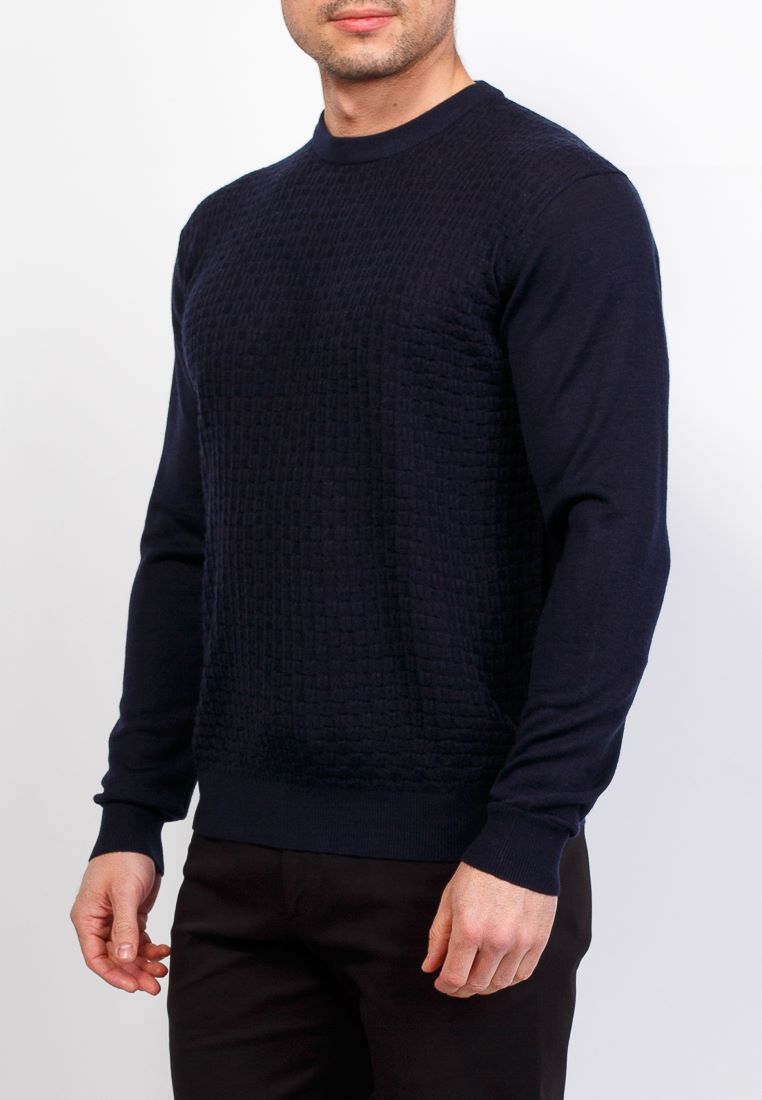 G121-Матрица (т.синий) Джемпер мужской