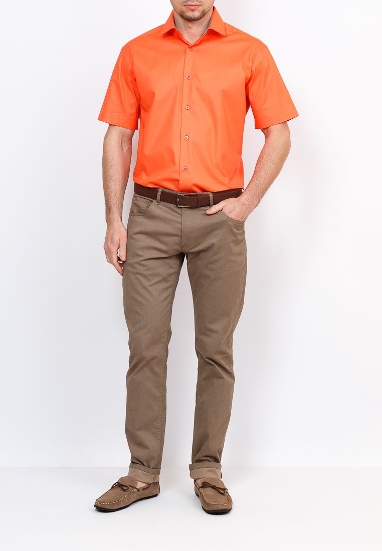 Gb610/107/Z/1 STRETCH Сорочка мужская короткий рукав