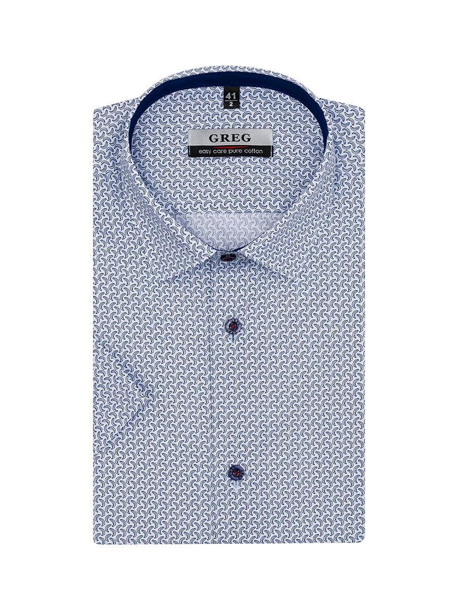 123/201/1676/z/1 Сорочка мужская короткий рукав