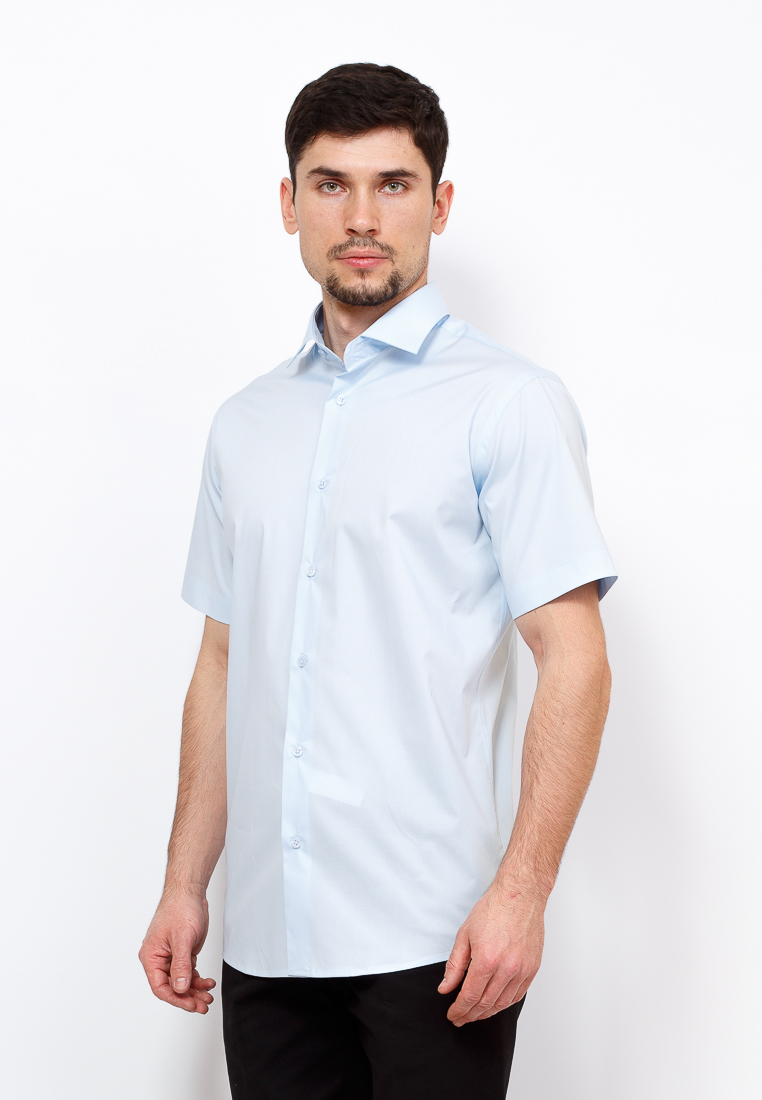 210/107/Z STRETCH Сорочка мужская короткий рукав