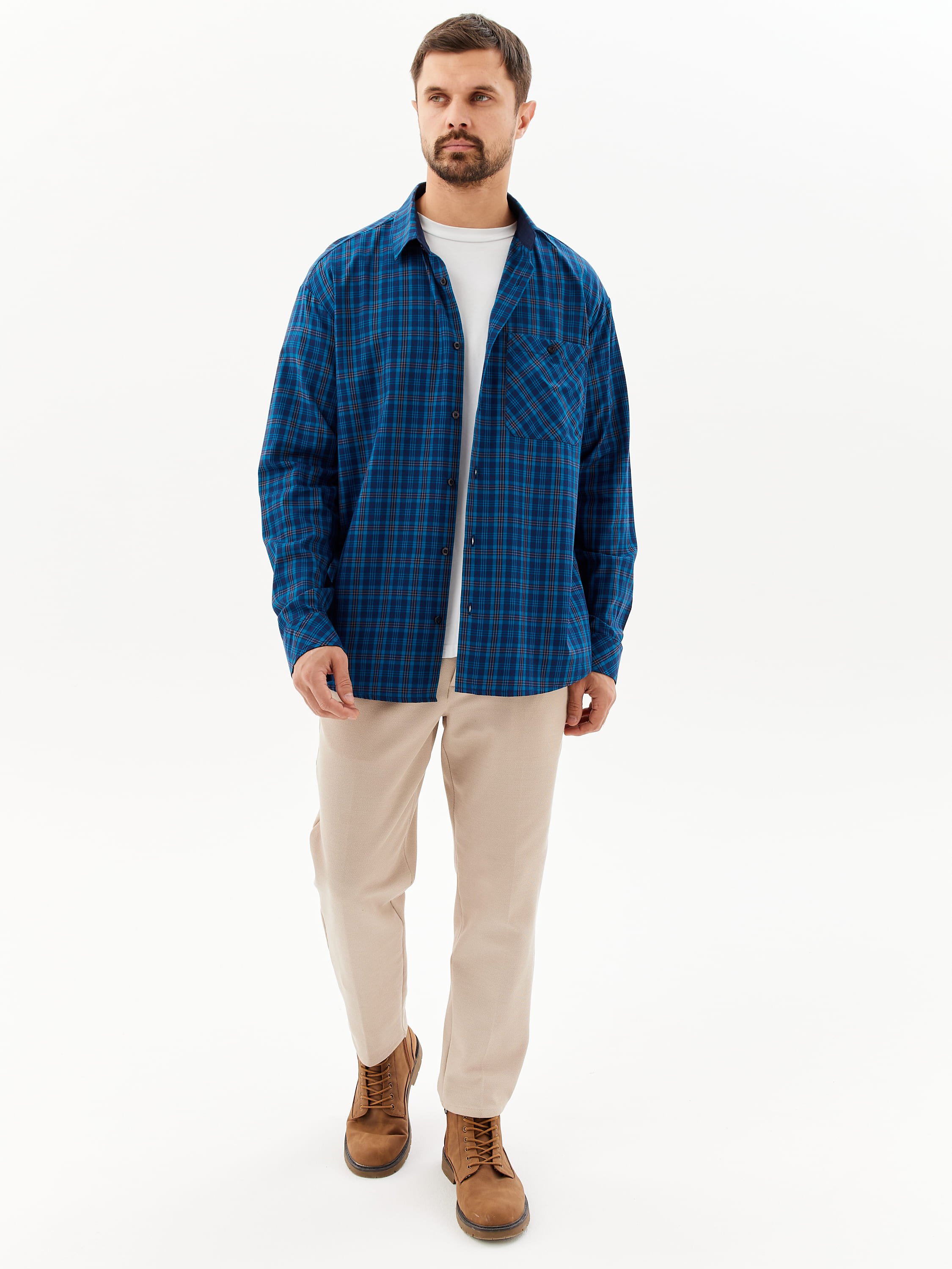 S225/211/2008/1 Сорочка мужская длинный рукав