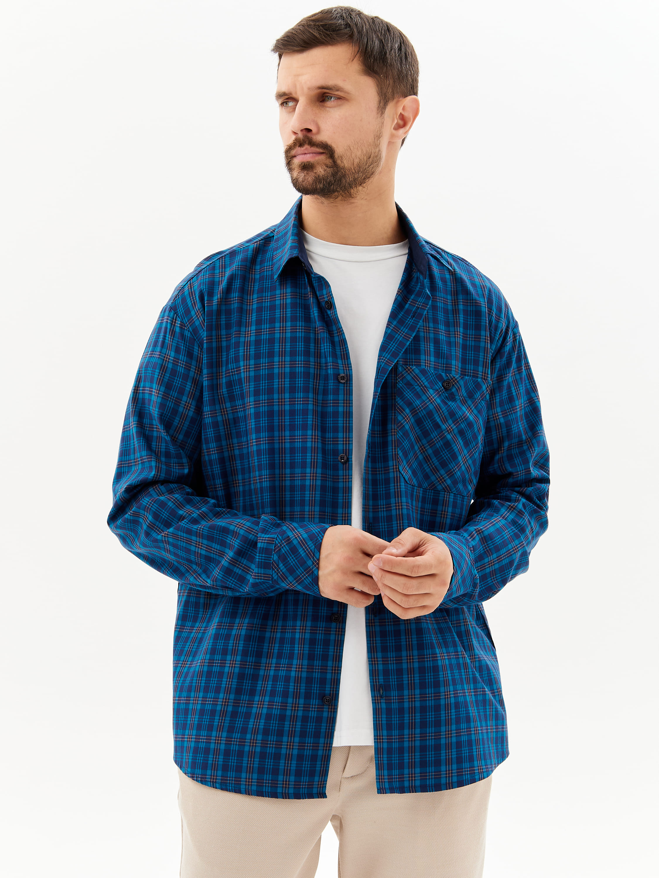 S225/211/2008/1 Сорочка мужская длинный рукав