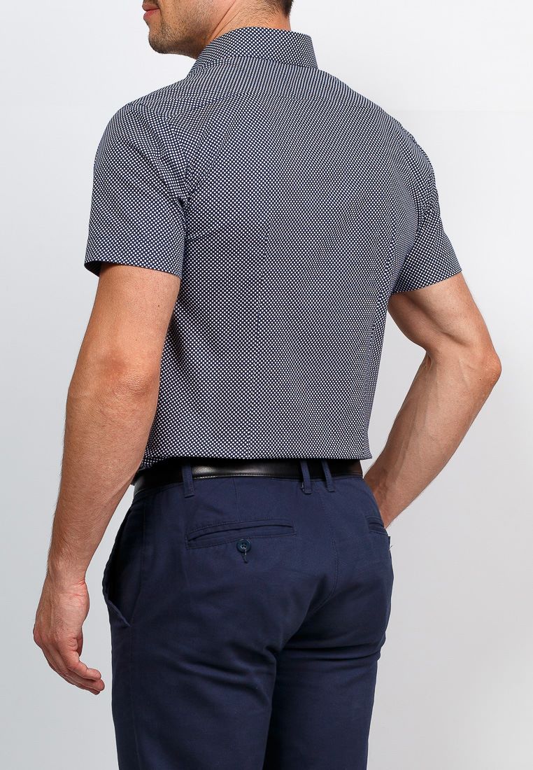 223/107/06/ZV/1 STRETCH Сорочка мужская короткий рукав