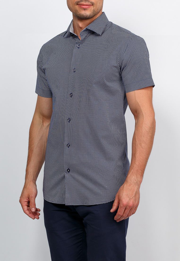 223/107/06/ZV/1 STRETCH Сорочка мужская короткий рукав