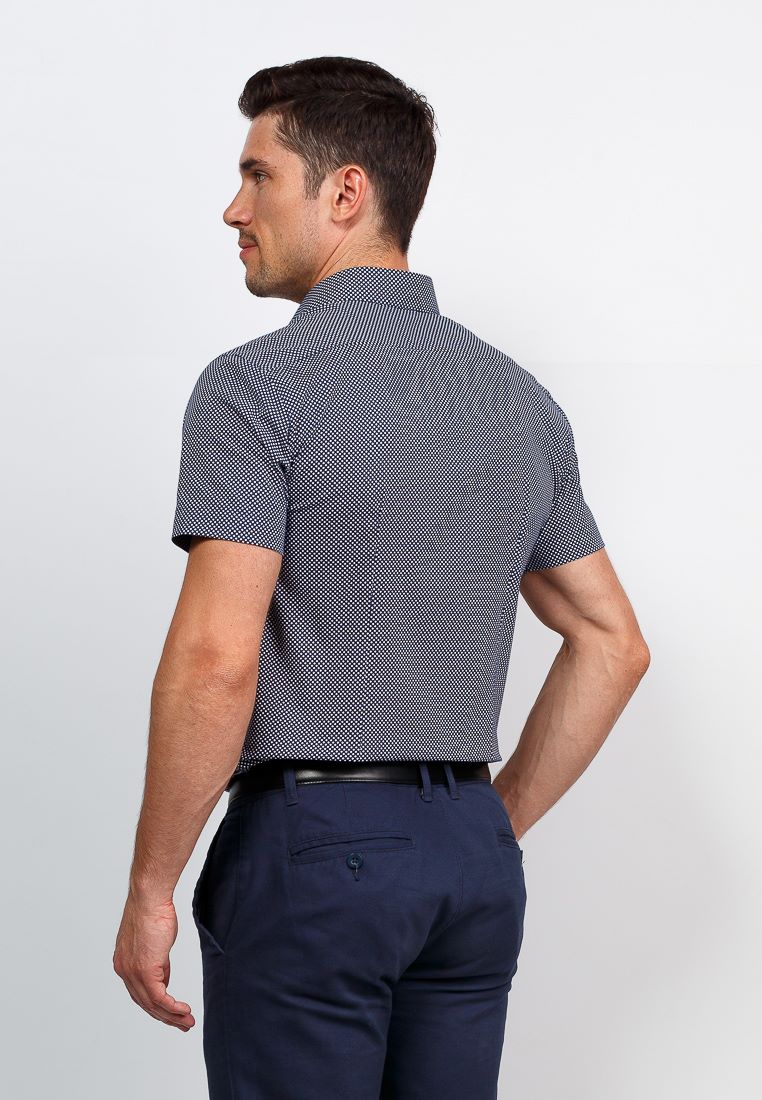 223/107/06/ZV/1 STRETCH Сорочка мужская короткий рукав