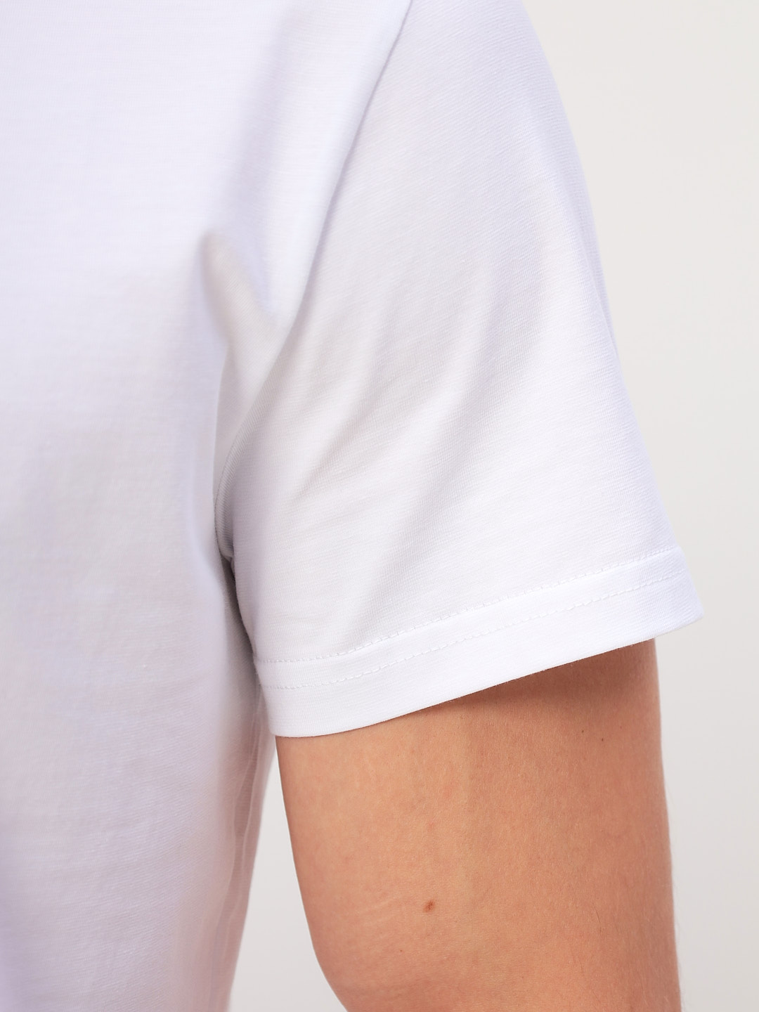 G145-KO-SAS5000 (белый) Футболка мужская короткий рукав