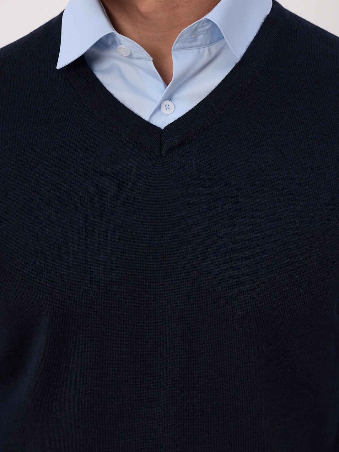 G125-AN231909А (т. синий) Жилет мужской