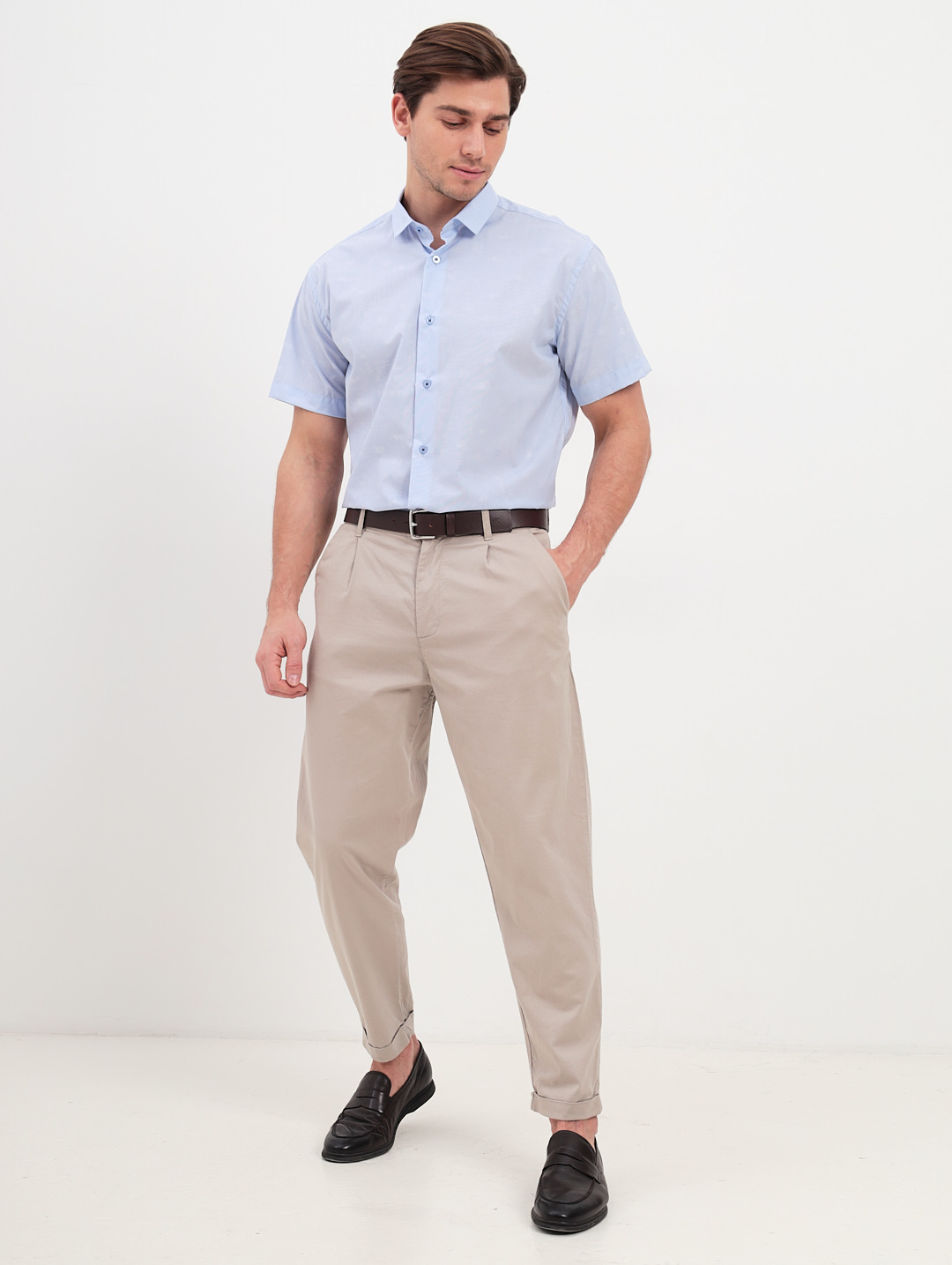 213/101/3510/Z/1p Сорочка мужская короткий рукав