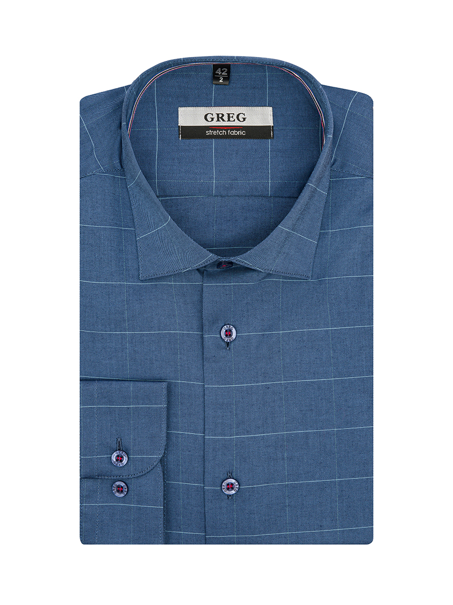 225/117/3502/Z/1p STRETCH Сорочка мужская длинный рукав